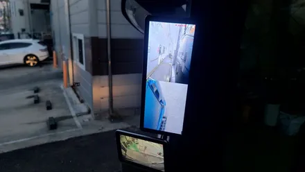 만트럭 TGM320 디지털 사이드미러 미러캠 / 부산 사상구