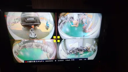 에스컬레이드 CCTV 녹화 기능이 내장된 카라반 어라운드뷰 장착 / 부산 사상구