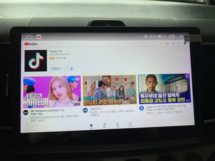 기아 레이 CDT 안드로이드 올인원, AHD 후방카메라, 스마트 룸미러 더보임X 장착기 / 부산 사상구