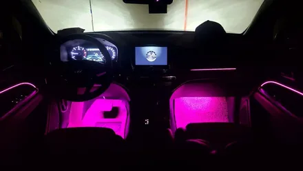 부산 엠비언트 렉스턴 스포츠 DMX 엠비언트 라이트 시공 / 부산 사상구