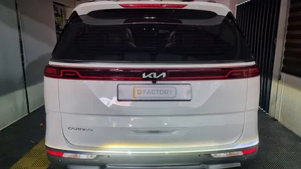부산 KA4카니발 트렁크를 환하게 밝혀주는 웜화이트 LED 식빵등 / 부산 사상구