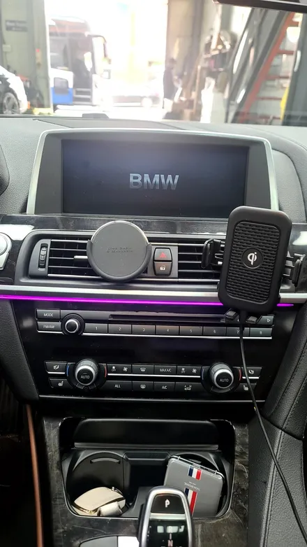 BMW 640d F12 안드로이드올인원 시공으로 최신 차량으로 업그레이드 / 부산 사상구