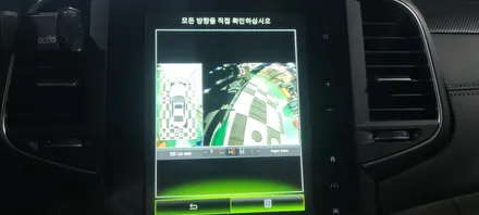 부산 르노 삼성 SM6 순정 S LINK 연동 3D 어라운드뷰 작업 / 부산 사상구
