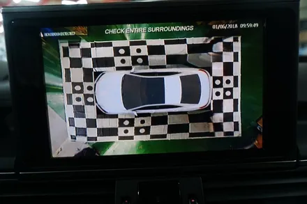 아우디 A7 M2C 200A 안드로이드 셋탑과 3D 어라운드뷰 장착!!! / 부산 사상구