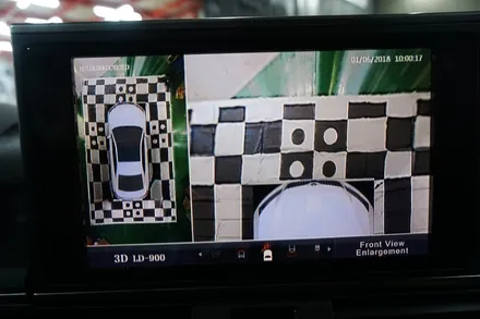 아우디 A7 M2C 200A 안드로이드 셋탑과 3D 어라운드뷰 장착!!! / 부산 사상구