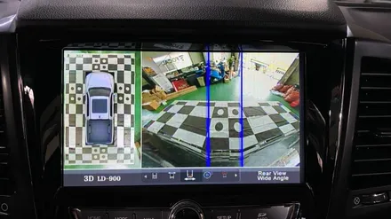 렉스턴 스포츠 칸 4채널 녹화가 가능한 3D 어라운드뷰 / 부산 사상구
