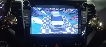 쌍용차 티볼리 자동차 3D 어라운드뷰 G뷰, M2C 8100A, 2열 열선 시공 / 부산 사상구