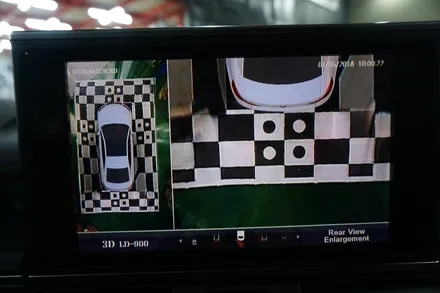 아우디 A7 M2C 200A 안드로이드 셋탑과 3D 어라운드뷰 장착!!! / 부산 사상구