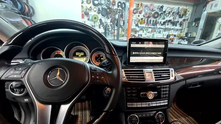 W218 벤츠 CLS350 부산 12.3인치 안드로이드 올인원 시공 / 부산 사상구
