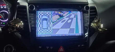 쌍용차 티볼리 자동차 3D 어라운드뷰 G뷰, M2C 8100A, 2열 열선 시공 / 부산 사상구