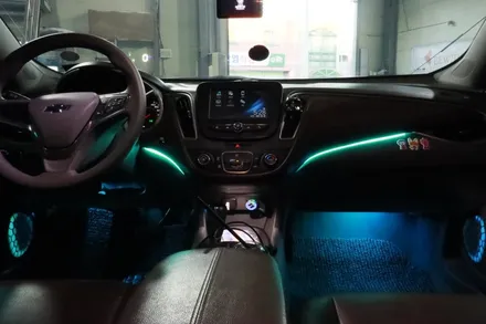 말리부 RGB 엠비언트 라이트 무드등 시공 부산 디팩토리 / 부산 사상구