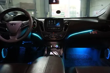 말리부 RGB 엠비언트 라이트 무드등 시공 부산 디팩토리 / 부산 사상구