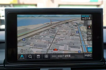 아우디 A7 M2C 200A 안드로이드 셋탑과 3D 어라운드뷰 장착!!! / 부산 사상구
