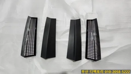 스타리아 3밴 알루미늄바닥 시공, LED 조명 설치, 실내등 LED 교체, AG LED 사이드스텝, A필러 손잡이, 블랙 그릴, 블랙 사이드미러 커버, 샤크안테나 교체, 라운지 테일램프 / 부산 사상구