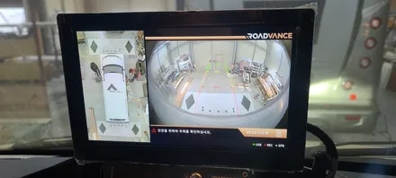 키바모빌 이베코 IVECO 캠핑카 어라운드뷰 장착 CCTV 블랙박스 기능까지 사용 가능 / 부산 사상구