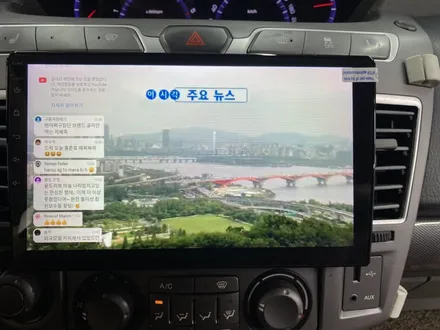 코란도 투리스모 CDT안드로이드올인원 클리프디자인 반사썬팅 루프스킨 바닥엠보싱 작업까지 / 부산 사상구