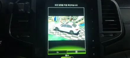 부산 르노 삼성 SM6 순정 S LINK 연동 3D 어라운드뷰 작업 / 부산 사상구