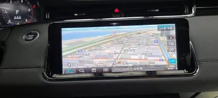 레인지로버 이보크 안드로이드 오토 A200 PLUS 시공 / 부산 사상구