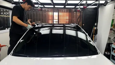 GV70 부산랩핑 비닐프로그 전체 랩핑 & 크롬 딜리트 / 부산 사상구