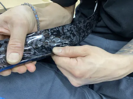 비닐프로그 포지드카본 레이 포인트 래핑 시공 / 부산 사상구