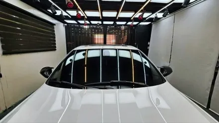 부산 브이쿨 K28 bmw e90 전면 틴팅?썬팅? / 부산 사상구