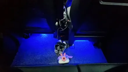 2023 페페리 레이 기어봉 풋등 RGB LED 시공 및 웜화이트 식빵등 시공 / 부산 사상구
