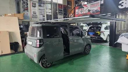 레이로 즐기는 차박, 캠핑 혼자 즐긴다면... 빌트인어닝 루프캐리어가 답이다!!! / 부산 사상구