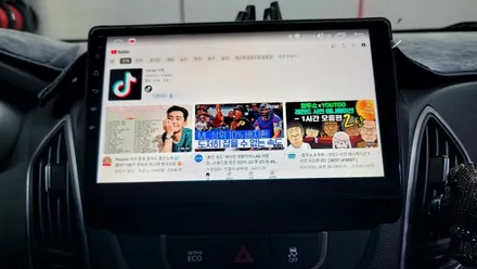 투싼ix 카나로 안드로이드 올인원 시공 / 부산 사상구