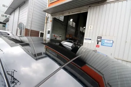 BMW 5GT 전체랩핑(MEXX-PET Porsche Chalk Grey) / 부산 사상구