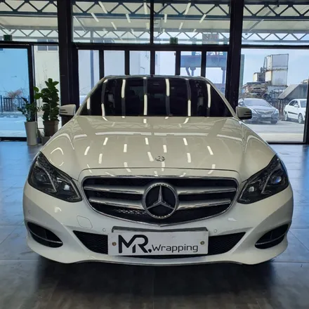 [전주랩핑] 벤츠 루프스킨 벤츠 E 클래스 루프스킨 차량 루프스킨 가발 맛집 벤츠 부분 래핑 / 전주, 광주, 김제