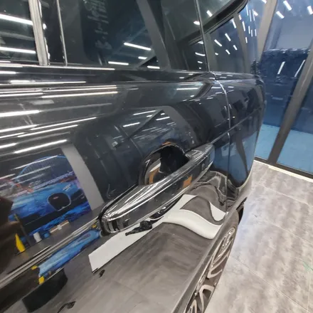 [전주랩핑] 레인지로버 보그 루프스킨 손잡이 랩핑 / 전주, 광주, 김제