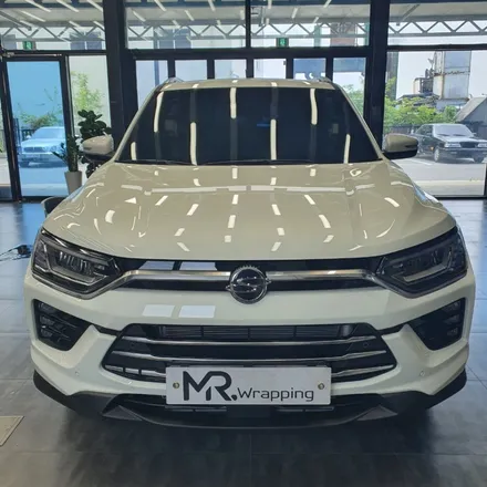 [전주랩핑] 쌍용 코란도 C 실내랩핑 부분랩핑  카본랩핑 3M리얼카본 / 전주, 광주, 김제