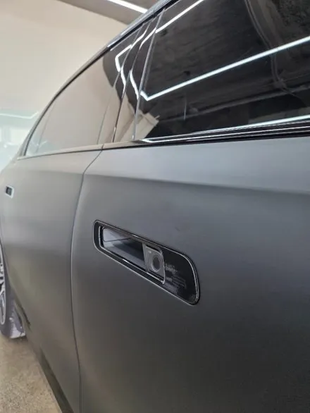 [전주랩핑] BMW 7시리즈 매트 블랙 전체랩핑, 전체 크롬 죽이기까지 한 번에 블랙에 블랙을 더한 시공 / 전주, 광주, 김제