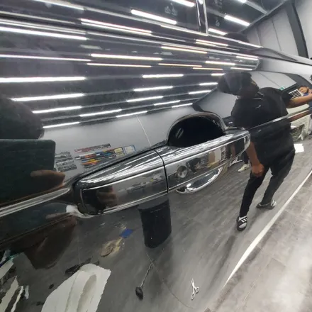 [전주랩핑] 레인지로버 보그 루프스킨 손잡이 랩핑 / 전주, 광주, 김제