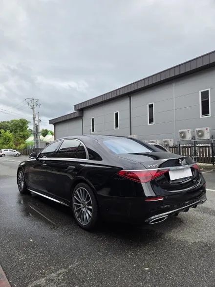 [익산랩핑] 🚘 벤츠 S500 전체랩핑 제거 후 재시공 _고광택 블랙 유광 / 전주, 광주, 김제