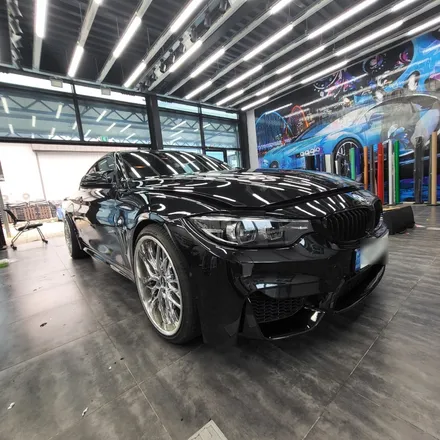 전주랩핑 BMW 420i 매트 인디고 컬러 전체랩핑 / 전주, 광주, 김제