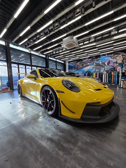 [공지] [전주랩핑 & PPF] 포르쉐 911 GT3 전체 컬러 PPF 포슬린 블루 컬러 시공으로 완벽한 변신! / 전주, 광주, 김제