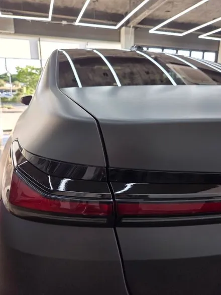 [전주랩핑] BMW 7시리즈 매트 블랙 전체랩핑, 전체 크롬 죽이기까지 한 번에 블랙에 블랙을 더한 시공 / 전주, 광주, 김제