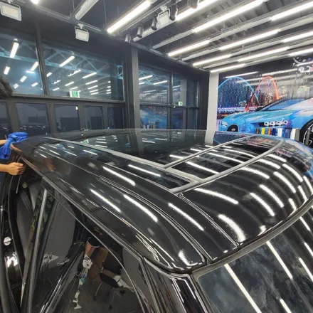 [전주랩핑] 레인지로버 보그 루프스킨 손잡이 랩핑 / 전주, 광주, 김제