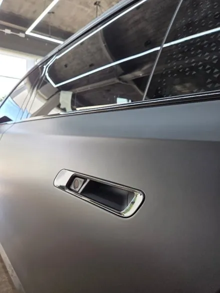 [전주랩핑] BMW 7시리즈 매트 블랙 전체랩핑, 전체 크롬 죽이기까지 한 번에 블랙에 블랙을 더한 시공 / 전주, 광주, 김제