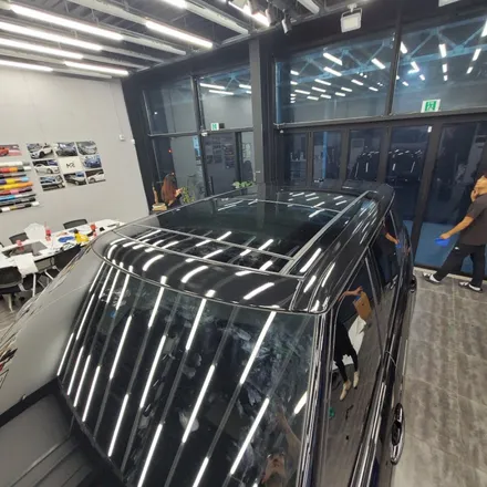 [전주랩핑] 레인지로버 보그 루프스킨 손잡이 랩핑 / 전주, 광주, 김제