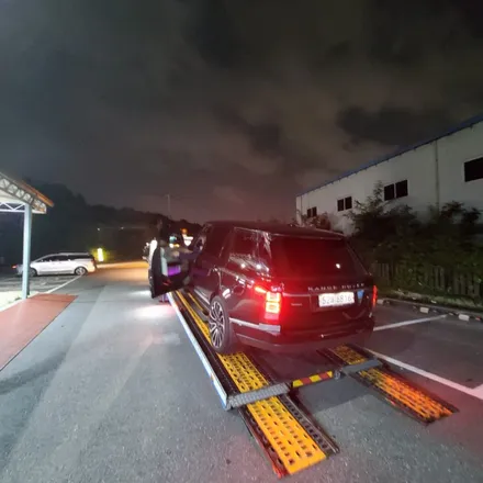 [전주랩핑] 레인지로버 보그 루프스킨 손잡이 랩핑 / 전주, 광주, 김제