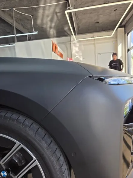 [전주랩핑] BMW 7시리즈 매트 블랙 전체랩핑, 전체 크롬 죽이기까지 한 번에 블랙에 블랙을 더한 시공 / 전주, 광주, 김제