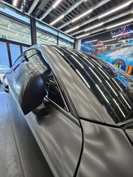 [전주랩핑] 🚘 아우디 A7 전체랩핑 _ 3M 사틴 블랙 크롬 딜리트까지 완벽하게! / 전주, 광주, 김제