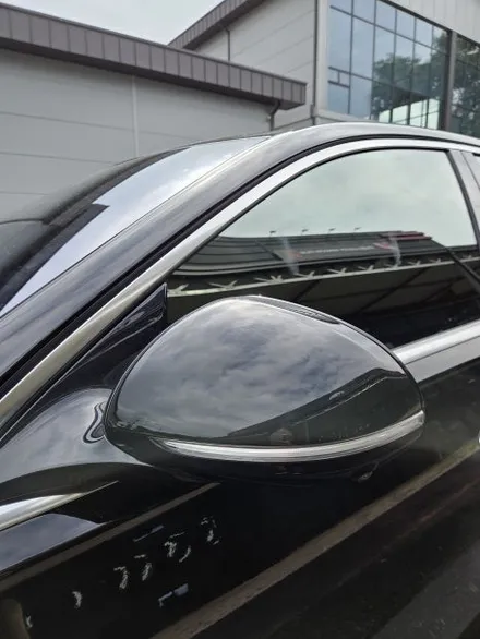[익산랩핑] 🚘 벤츠 S500 전체랩핑 제거 후 재시공 _고광택 블랙 유광 / 전주, 광주, 김제