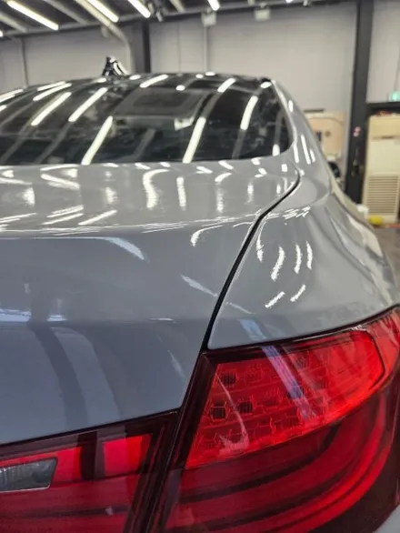 [전주랩핑] 전주 BMW 5시리즈 전체랩핑 3M2080 쿨 그레이 + 크롬 딜리트 시공 후기 / 전주, 광주, 김제