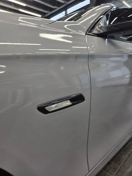 [전주랩핑] 전주 BMW 5시리즈 전체랩핑 3M2080 쿨 그레이 + 크롬 딜리트 시공 후기 / 전주, 광주, 김제
