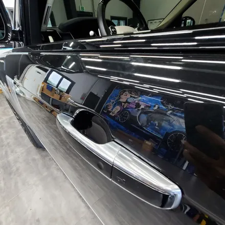 [전주랩핑] 레인지로버 보그 루프스킨 손잡이 랩핑 / 전주, 광주, 김제