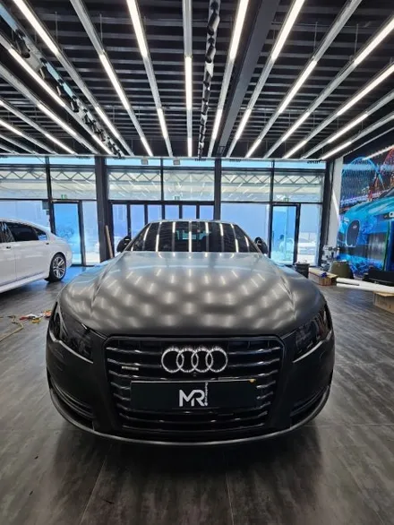 [전주랩핑] 🚘 아우디 A7 전체랩핑 _ 3M 사틴 블랙 크롬 딜리트까지 완벽하게! / 전주, 광주, 김제