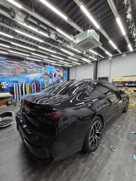 전주 BMW 7시리즈 크롬 딜리트 시공 ㅣ 블랙 하이그로시로 젊어진 세단 / 전주, 광주, 김제